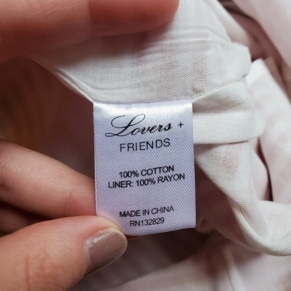 NWT Lovers + Friends × REVOLVE Candace Romper in Cherry Stripe - Picture 14 of 16